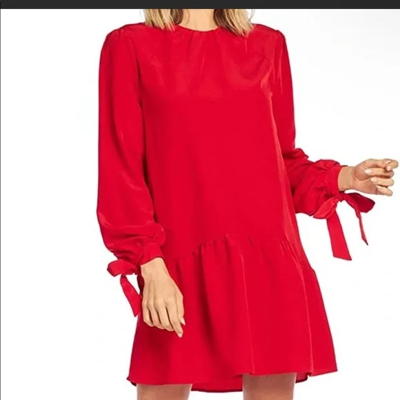 mud pie red dress Mud Pie Walton Plaid Midi Dress Small